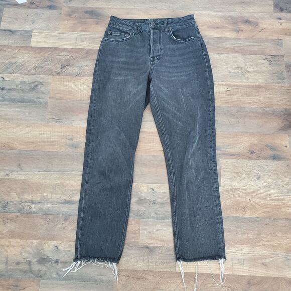 BDG Denim - BDG Urban Outfitters Black Dillon Jeans Cut Off Skinny Jeans Size 28